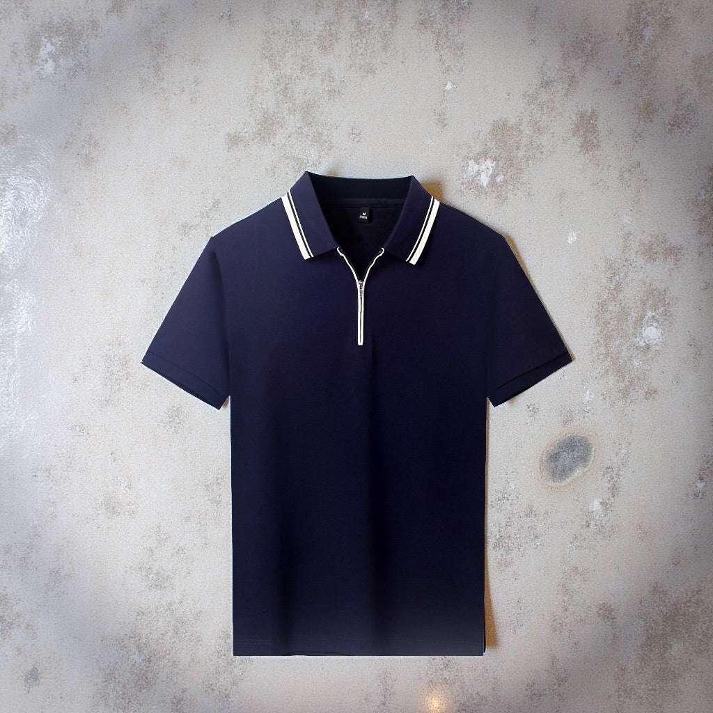 Ascot Zip Collar Polo