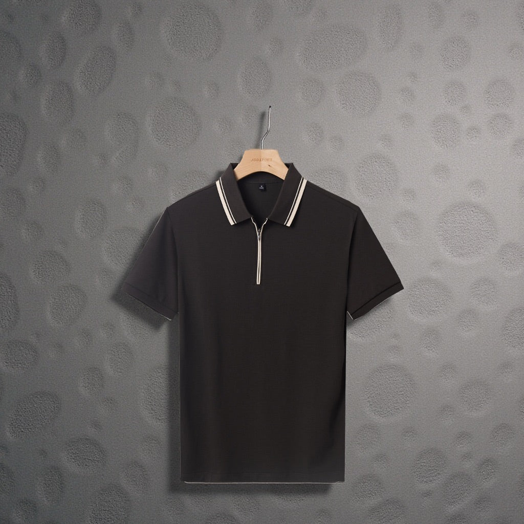Ascot Zip Collar Polo