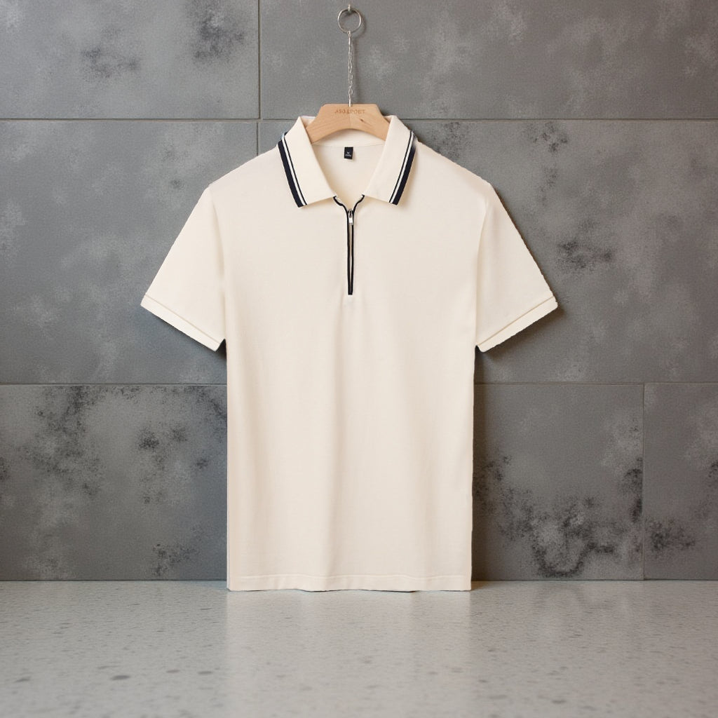 Ascot Zip Collar Polo